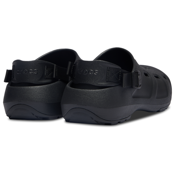 Crocs Quick Trail Classic Clogs - Men's - Black/Black - Image 3