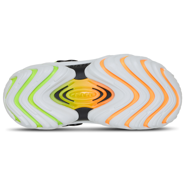 Crocs Echo II Clogs - Men's - Gray/Orange/Green - Image 5