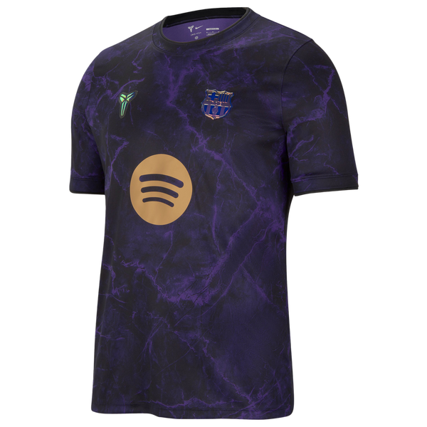 Nike FCB Dri-FIT Short Sleeve Top - Men's - Metallic Gold/Field Purple
