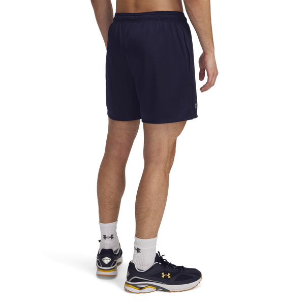 Under Armour Essential Mesh Shorts - Men's - Midnight Navy/White - Image 2