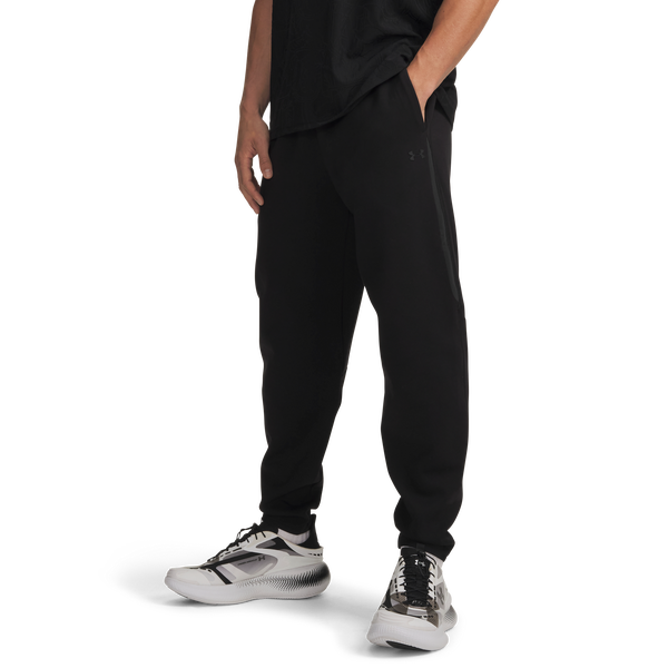 Under Armour Unstoppable Fleece Joggers - Men's - Black/Black