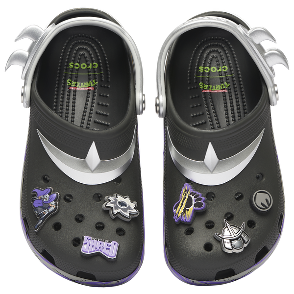Crocs TMNT Shredder Classic Clogs - Men's - Purple/Grey/Black