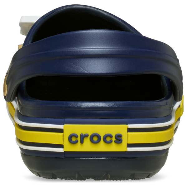 Crocs Collegiate Clogs - Men's - Yellow/Navy - Image 4