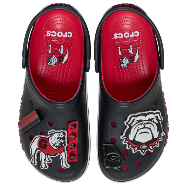 Crocs Collegiate Clogs - Men's - Black/Red