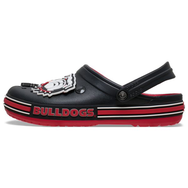 Crocs Collegiate Clogs - Men's - Black/Red - Image 3