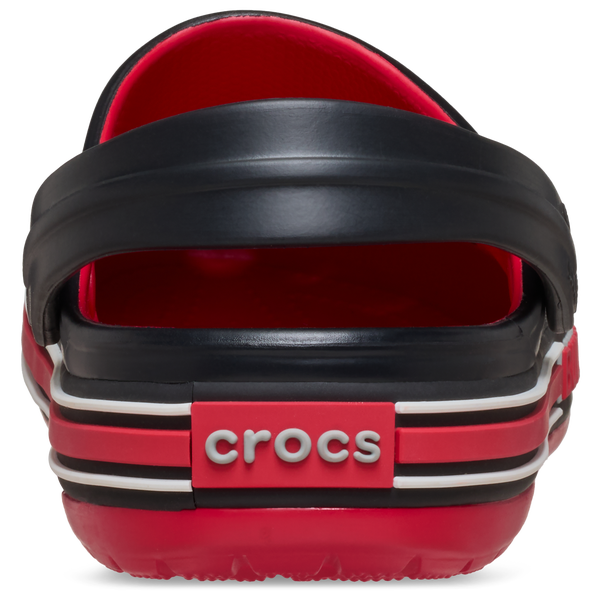 Crocs Collegiate Clogs - Men's - Black/Red - Image 4