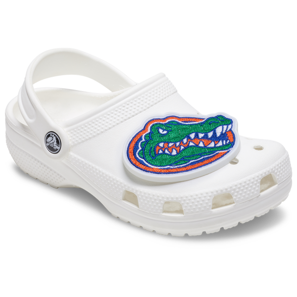 Crocs Collegiate Clogs - Men's - Orange/Green - Image 10
