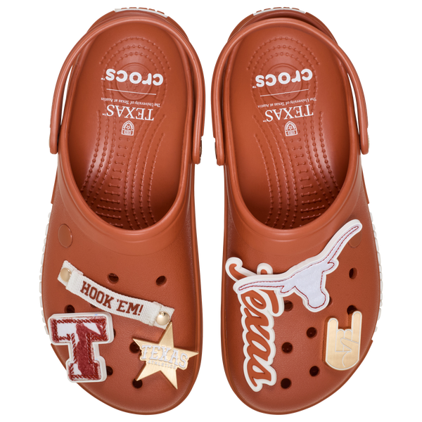 Crocs Collegiate Clogs - Men's - Orange/White