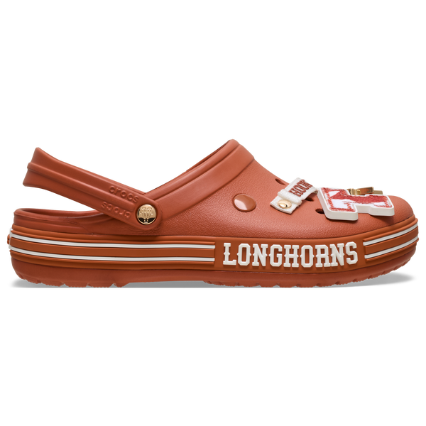 Crocs Collegiate Clogs - Men's - Orange/White - Image 2