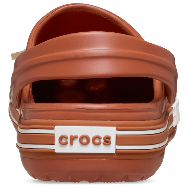 Crocs Collegiate Clogs - Men's - Orange/White - Image 4