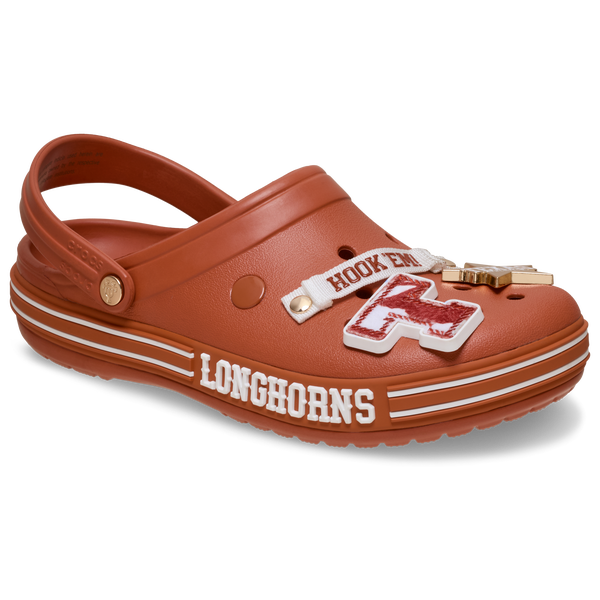 Crocs Collegiate Clogs - Men's - Orange/White - Image 6