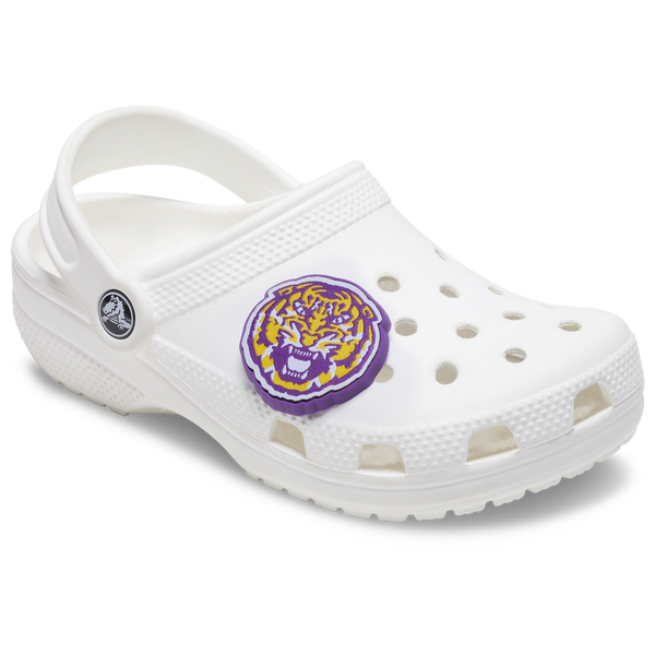 Crocs Collegiate Clogs - Men's - Yellow/Purple - Image 10