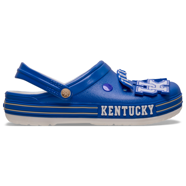 Crocs Collegiate Clogs - Men's - White/Blue - Image 2