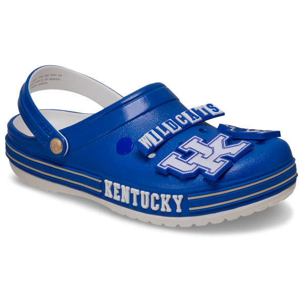 Crocs Collegiate Clogs - Men's - White/Blue - Image 6