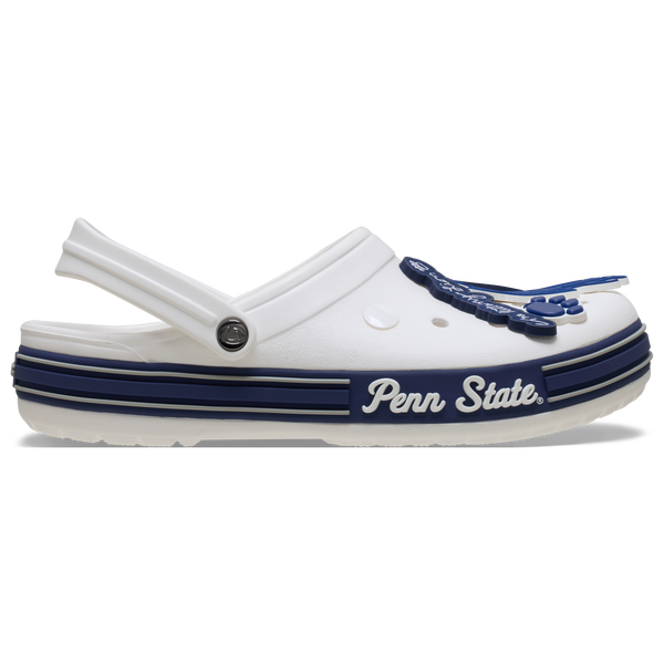 Crocs Collegiate Clogs - Men's - White/Navy - Image 2