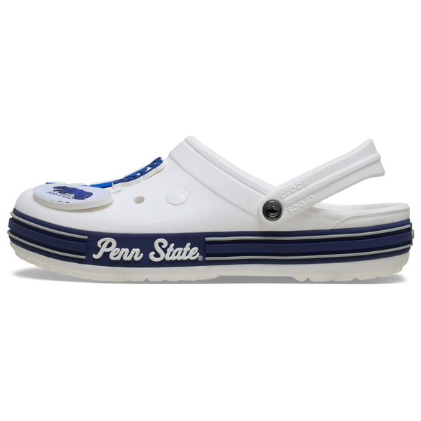 Crocs Collegiate Clogs - Men's - White/Navy - Image 3