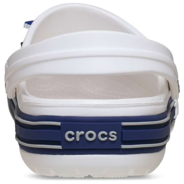 Crocs Collegiate Clogs - Men's - White/Navy - Image 4