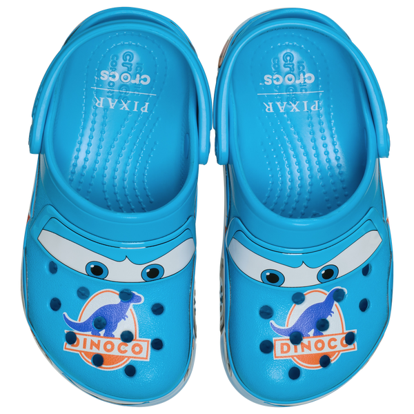 Crocs Lightning McQueen Dinoco Clogs - Boys' Toddler - Blue/Multi