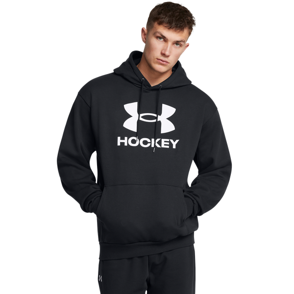 Under Armour Icon Flc Hockey Hood - Men's - Black/White