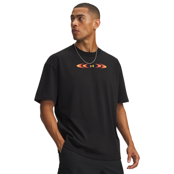 Under Armour HWT Echo Jet T-Shirt - Men's - Black/Black