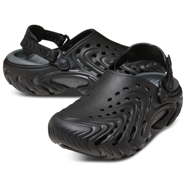 Crocs Echo II Chrome Clogs - Men's - Chrome/Black - Image 2