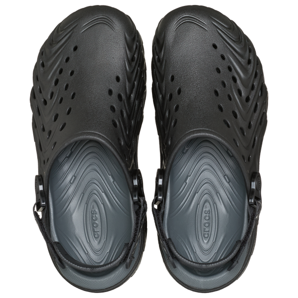 Crocs Echo II Chrome Clogs - Men's - Chrome/Black - Image 4
