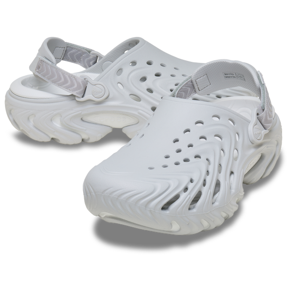 Crocs Echo II Chrome Clogs - Men's - Gray/Atmosphere Chrome - Image 2