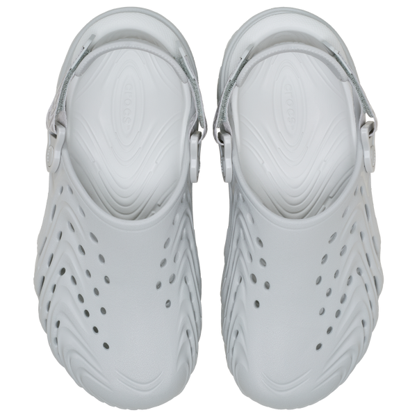 Crocs Echo II Chrome Clogs - Men's - Gray/Atmosphere Chrome - Image 4