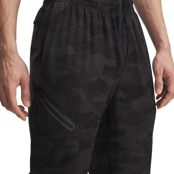 Under Armour Unstoppable Woven Joggers - Men's - Black/Black