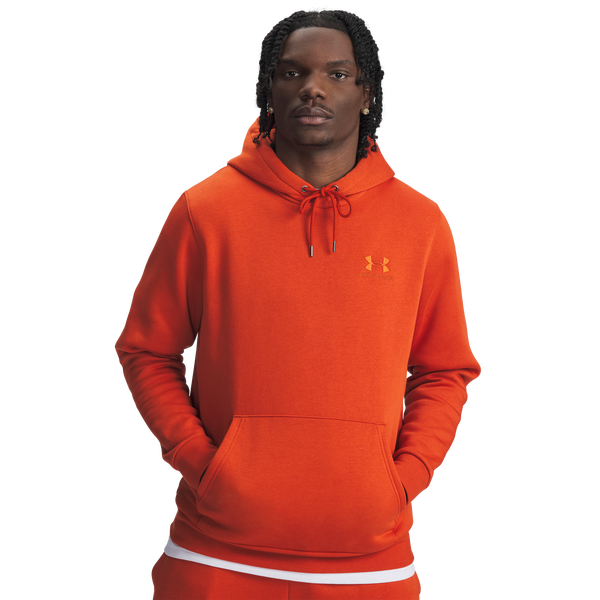 Under Armour Icon Fleece Hoodie - Men's - Surplus Orange/Surplus Orange
