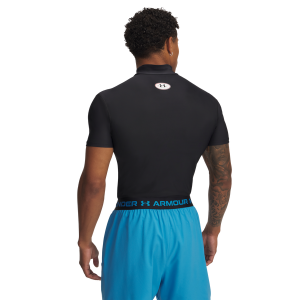Under Armour Heatgear Og Compression Mock - Men's - Black/White - Image 2