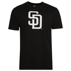 New Era San Diego Padres T-Shirt - Men's - White/Black