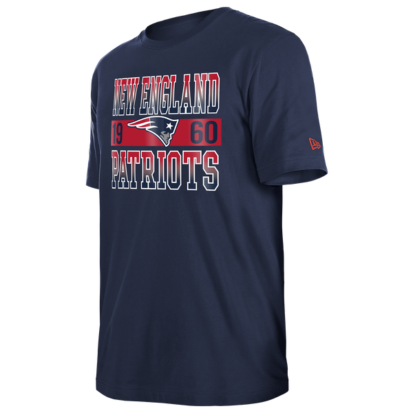 New Era NFL Chant Short Sleeve T-Shirt - Men's - Navy - Image 3