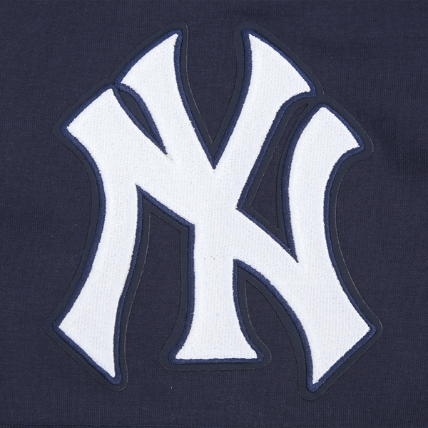 Pro Standard Yankees Script Tail DK 2.0 Shorts - Men's - Midnight Navy - Image 5