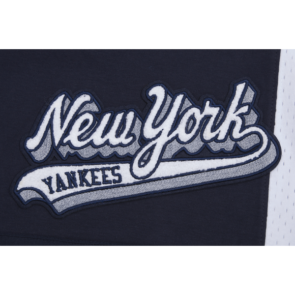 Pro Standard Yankees Script Tail DK 2.0 Shorts - Men's - Midnight Navy - Image 9