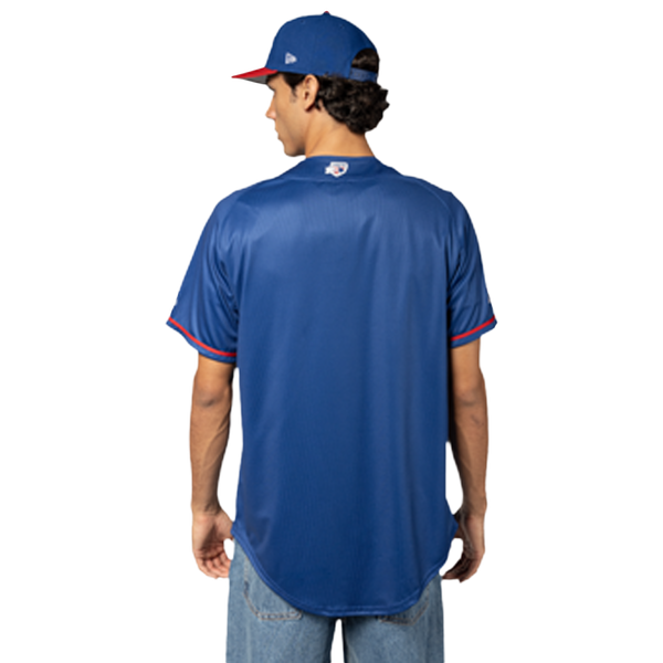 New Era Puerto Rico FG Jersey - Men's - Light Royal Blue/Multi - Image 6