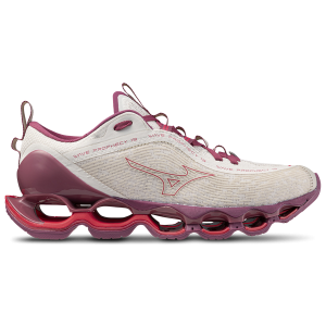 Mizuno Wave Prophecy 13 - Women's - White Sand/Azalea