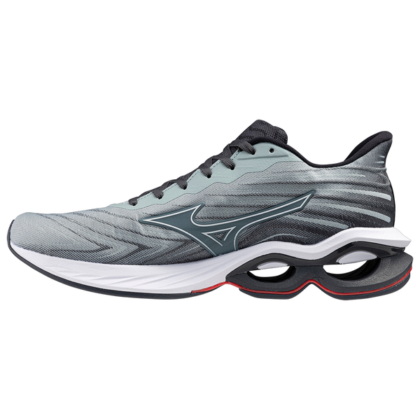 Mizuno Wave Creation 25 SSW - Men's - Grey Mist/White - Image 3