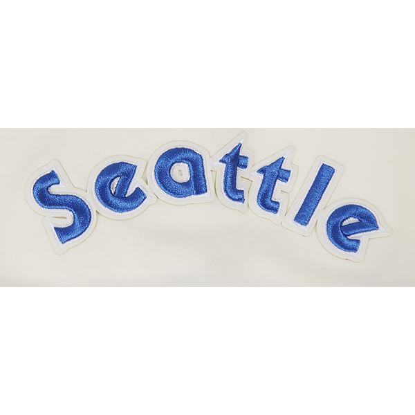 Pro Standard MARINERS RETRO CLASSIC DK TEE V2 - Men's - Eggshell/Royal Blue - Image 7