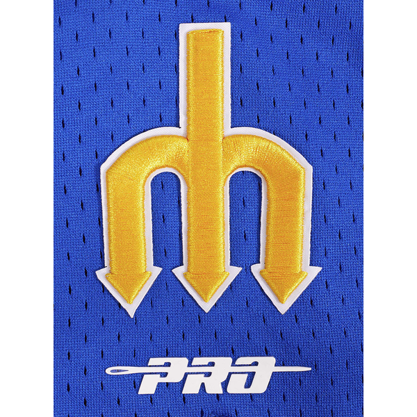 Pro Standard MARINERS RETRO CLASSIC DK 2.0 SHORT V2 - Men's - Royal Blue/Eggshell - Image 7