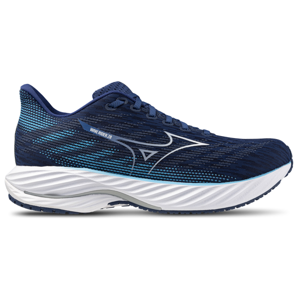 Mizuno Wave Rider 28 - Men's - Estate Blue/White