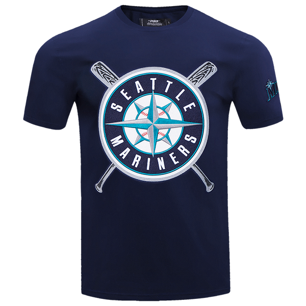 Pro Standard MARINERS MASH UP M SJ TEE - Men's - Midnight Navy