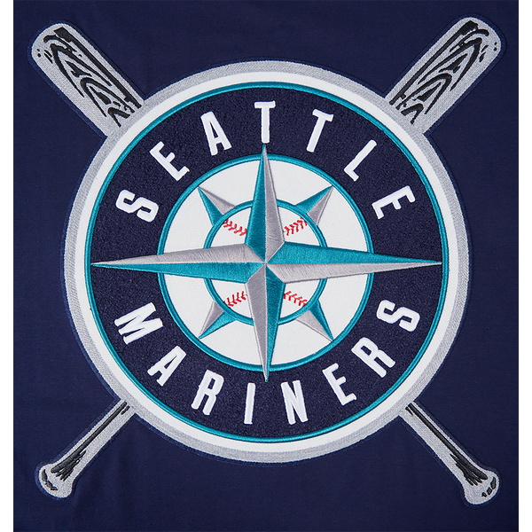 Pro Standard MARINERS MASH UP M SJ TEE - Men's - Midnight Navy - Image 5