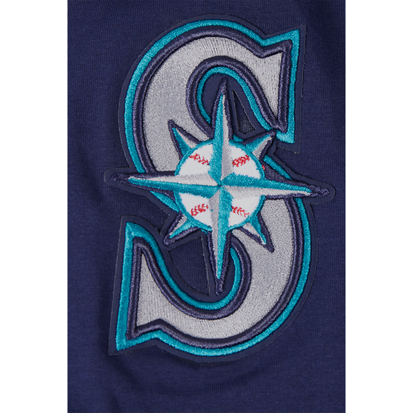 Pro Standard MARINERS MASH UP M SJ TEE - Men's - Midnight Navy - Image 6
