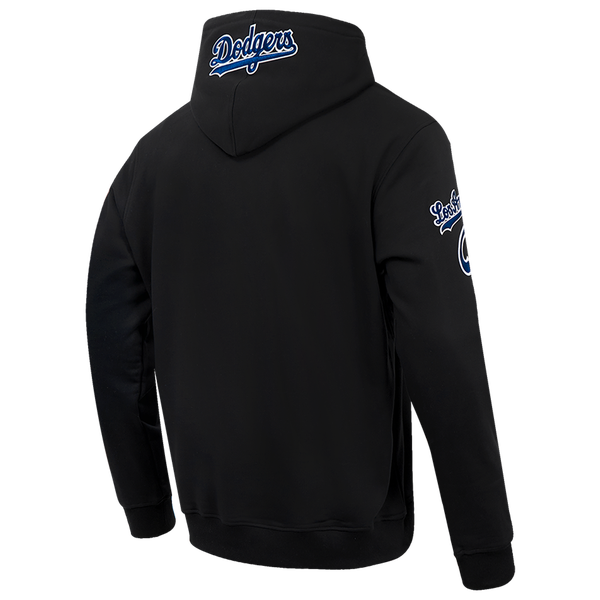 Pro Standard DODGERS OLD ENGLISH FLC PO HOODIE - Men's - Black - Image 4