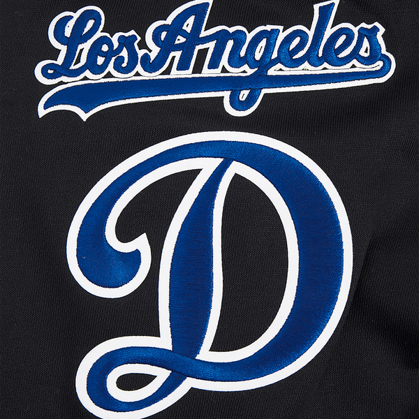 Pro Standard DODGERS OLD ENGLISH FLC PO HOODIE - Men's - Black - Image 8