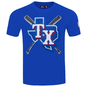 Pro Standard RANGERS MASH UP M SJ TEE - Men's - Royal Blue