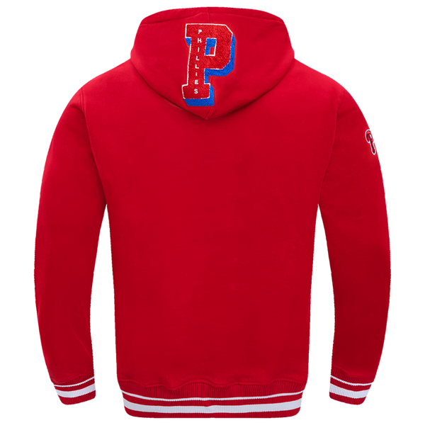 Pro Standard PHILLIES MASH UP M RIB FLC PO HOODIE - Men's - Red - Image 2