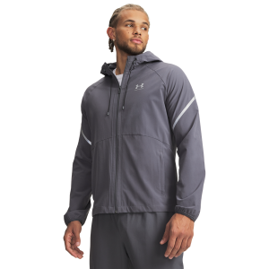 Under Armour Vibe Woven Reflective Jacket - Men's - Gray