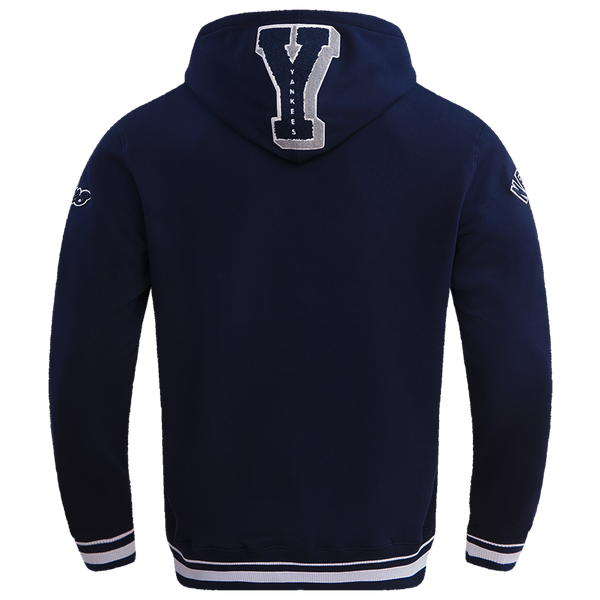 Pro Standard YANKEES MASH UP RIB FLC PO HOODIE - Men's - Midnight Navy - Image 2